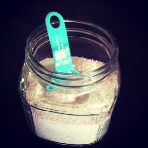 Pink pomegranate DIY detergent.