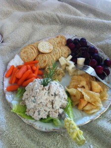 Our picnic lunch platter.