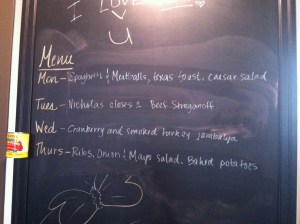 D'Amico food board this week.