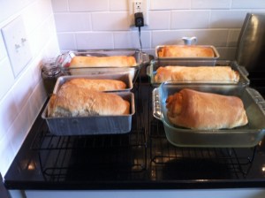 The finished loaves--a good lesson in reserving judgment!