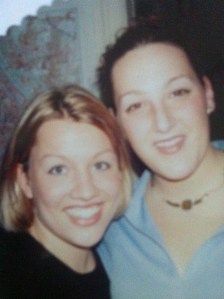 Vienna, 2001--first photo before our 10 day trek together.