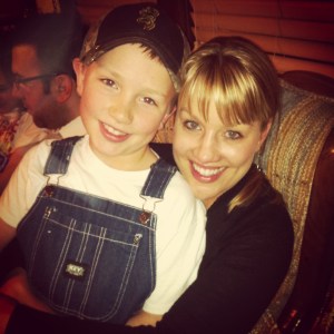 My nephew Remington...of course, he was named after a gun...sigh.